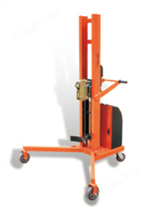 直角支腿半電動(dòng)油桶堆高車DT300