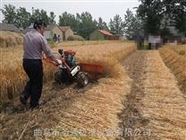 稻麥微型收割機(jī) 小型水稻割曬機(jī)