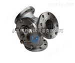 Q42F碳鋼Y型三通法蘭球閥